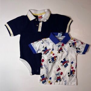 Vintage McKids Bodysuit 18 Months and all sports polo bundle